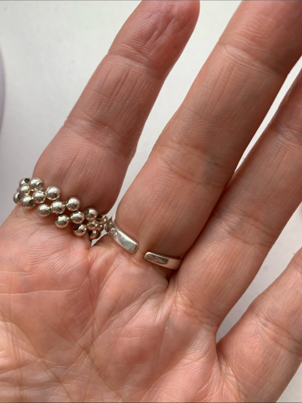 Solid Silver Rings - Picture 2 of 2